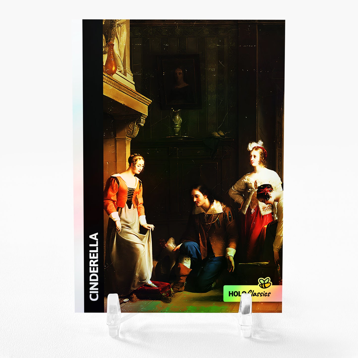 CINDERELLA Art Trading Card 2023 GleeBeeCo Jean-Antoine Laurent Holo #CNJN