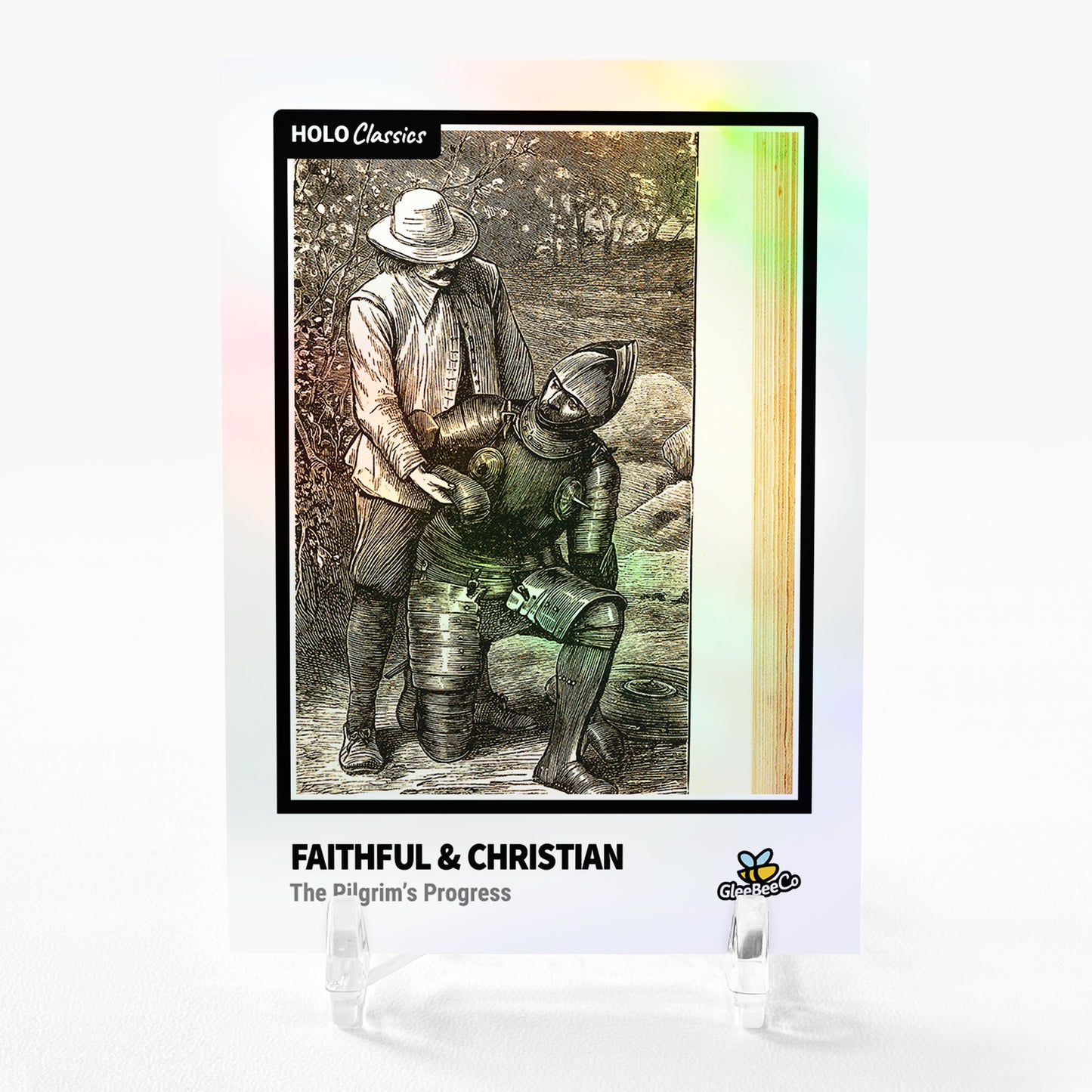 FAITHFUL & CHRISTIAN The Pilgrim's Progress Card GleeBeeCo Holo Classics #F8C6