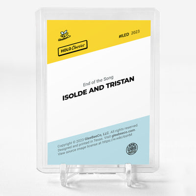 ISOLDE AND TRISTAN Art Holographic Card 2023 GleeBeeCo Holo Classics #ILED