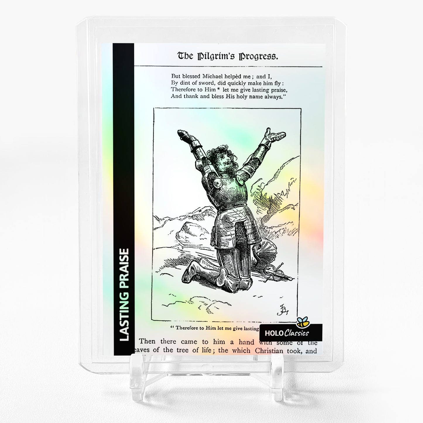LASTING PRAISE Art Card 2023 GleeBeeCo Holo Classics #L192 STUNNING