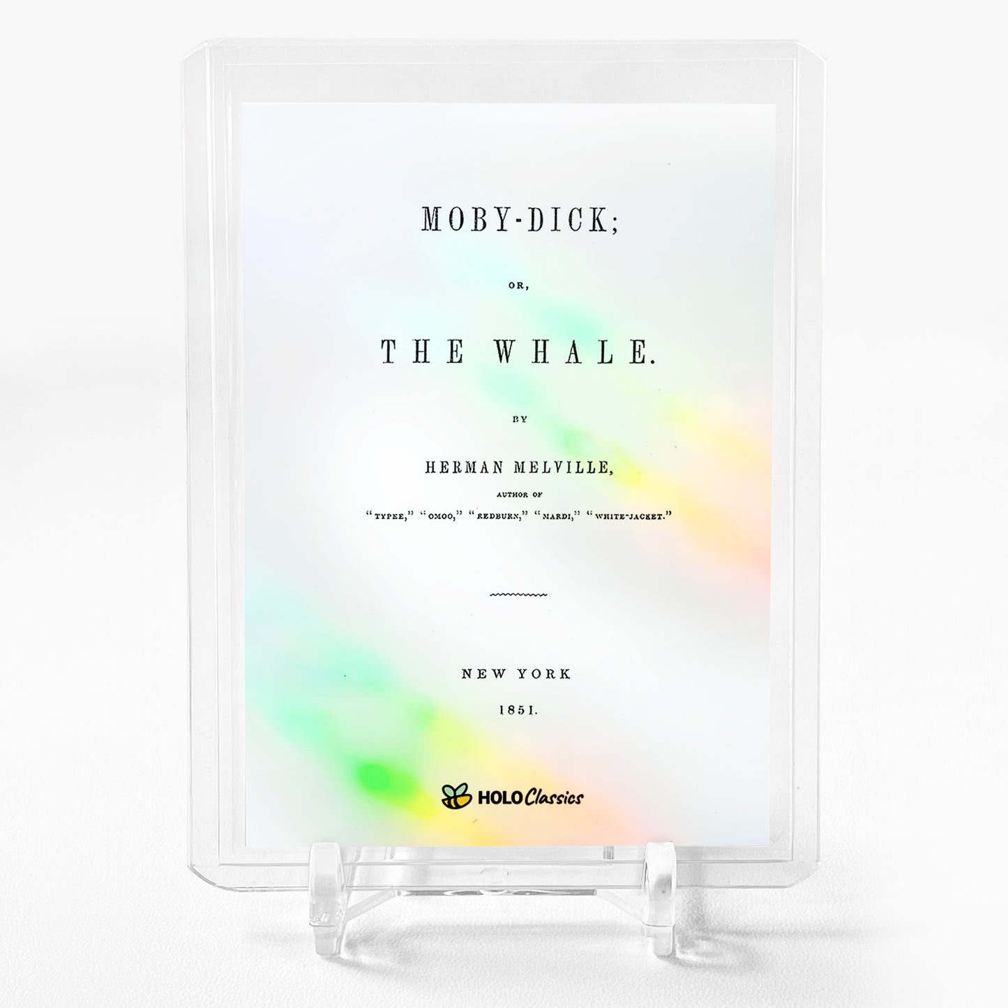 MOBY DICK Title Page