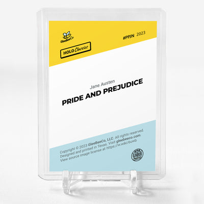 PRIDE AND PREJUDICE Jane Austen Novel Photo Card 2023 GleeBeeCo Holo #PPJN