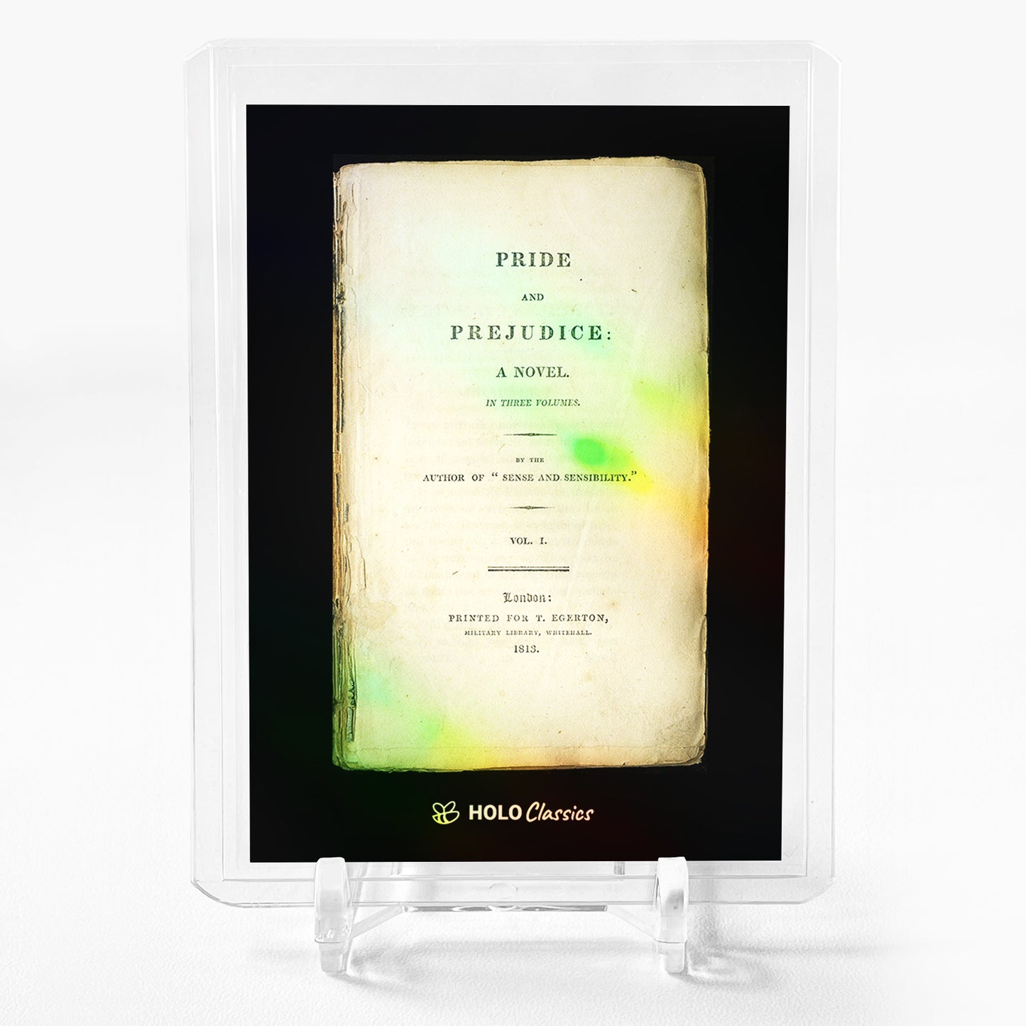 PRIDE AND PREJUDICE Jane Austen Novel Photo Card 2023 GleeBeeCo Holo #PPJN