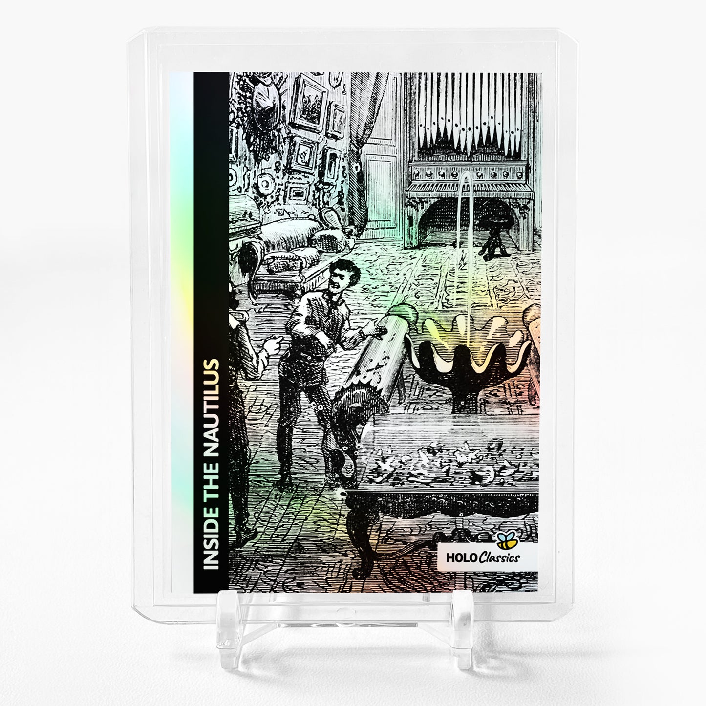 INSIDE THE NAUTILUS Jules Verne Card 2023 GleeBeeCo Holo Classics #STWC
