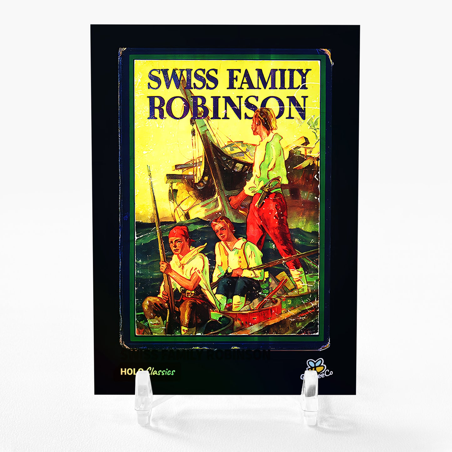 SWISS FAMILY ROBINSON A Classic Tale Card 2023 GleeBeeCo Holo Classics #SWAL