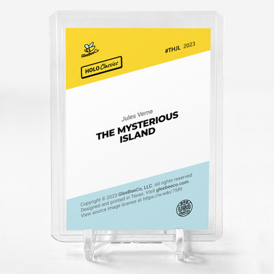 THE MYSTERIOUS ISLAND Jules Verne Card 2023 GleeBeeCo Holo Classics #THJL