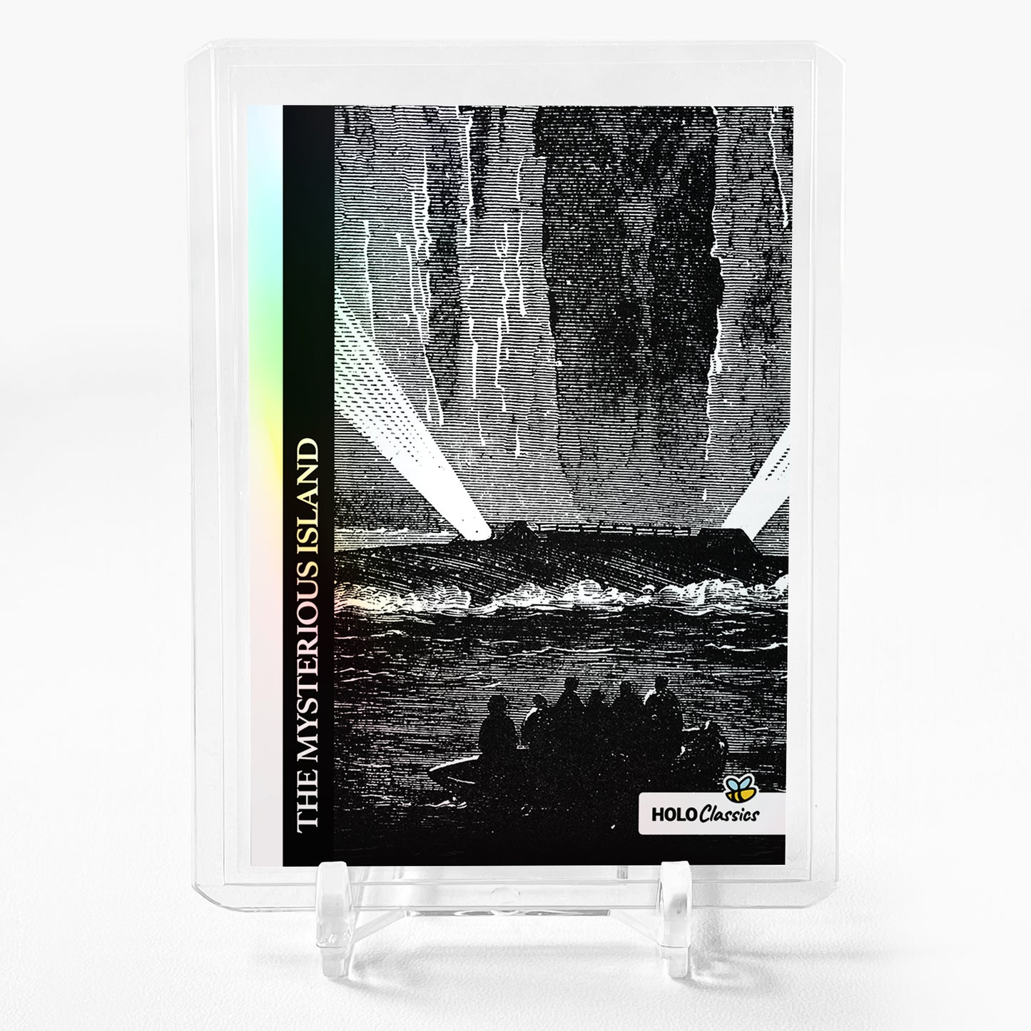 THE MYSTERIOUS ISLAND Jules Verne Card 2023 GleeBeeCo Holo Classics #THJL