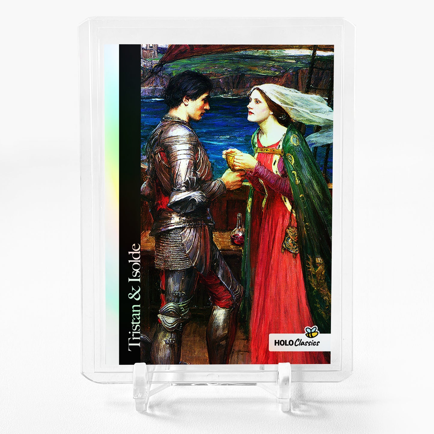 TRISTAN & ISOLDE Love Potion Painting Card 2023 GleeBeeCo Holographic #TRLV