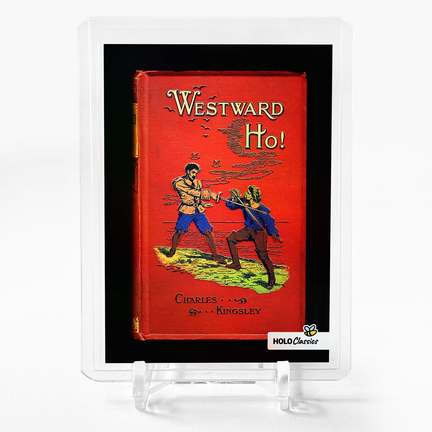 WESTWARD HO! Art Trading Card 2023 GleeBeeCo Charles Kingley Holographic #WSCH