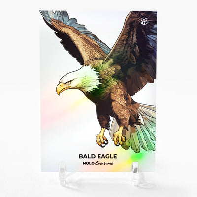 BALD EAGLE Art Trading Card #BEIF - Wow!