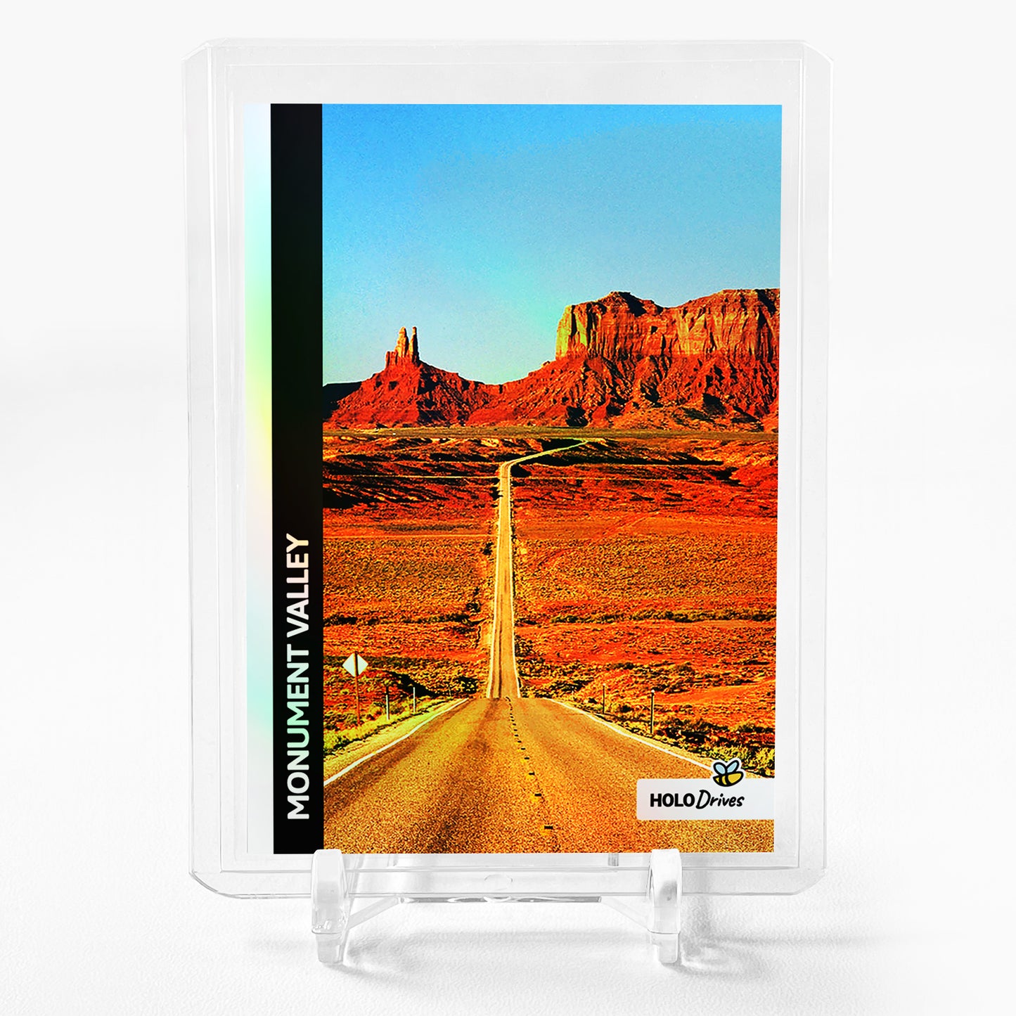 MONUMENT VALLEY Photo Trading Card 2023 GleeBeeCo Holo Drives #MNSC
