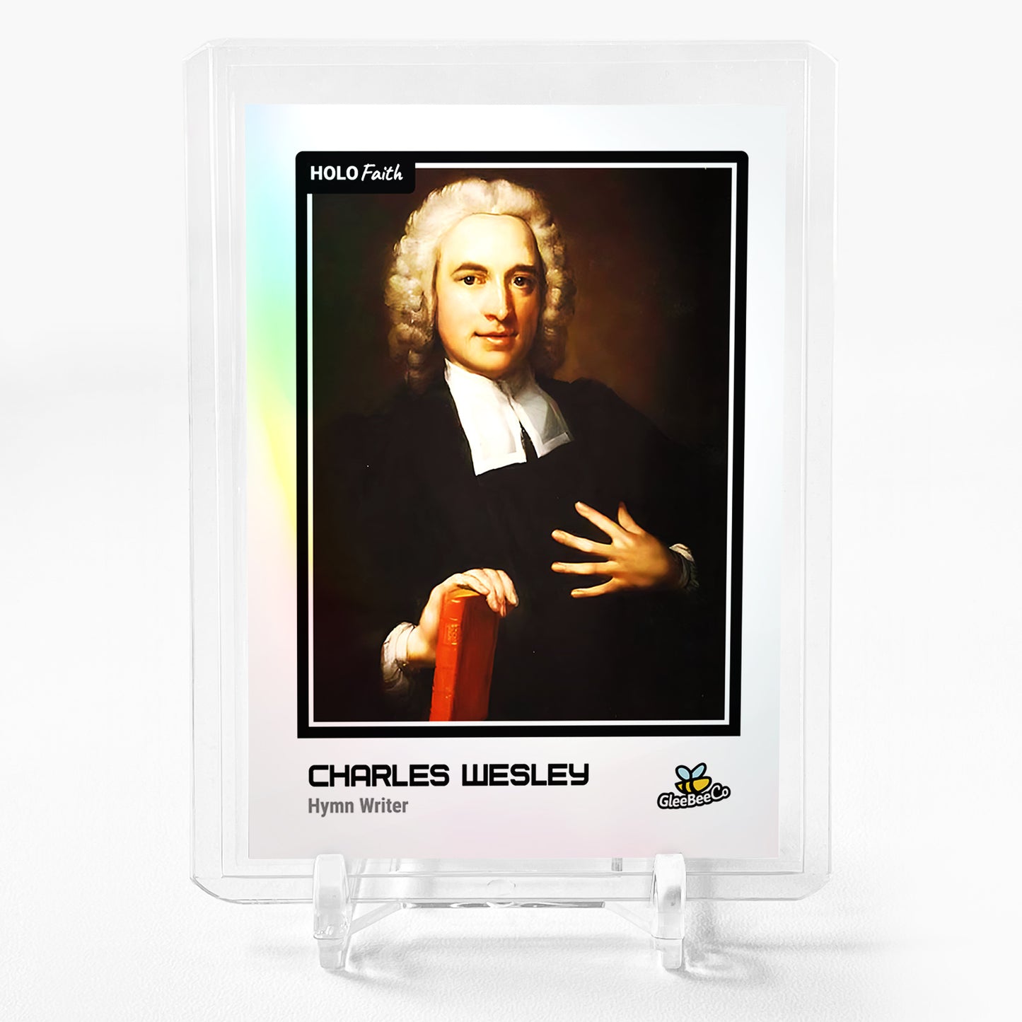 CHARLES WESLEY Methodist Hymnist Card GleeBeeCo Holo Faith #CHMT VERY SPECIAL