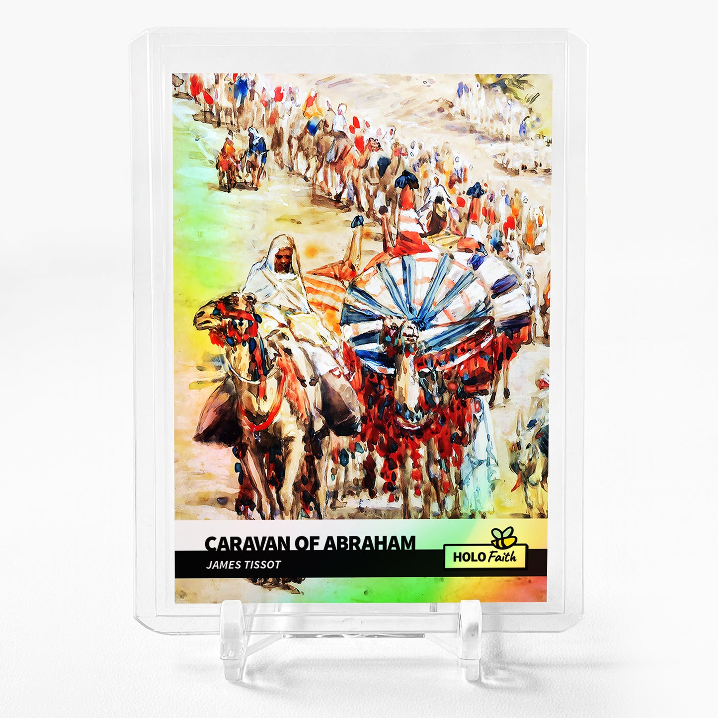 CARAVAN OF ABRAHAM Card 2023 GleeBeeCo Holo Faith James Tissot #CRJM