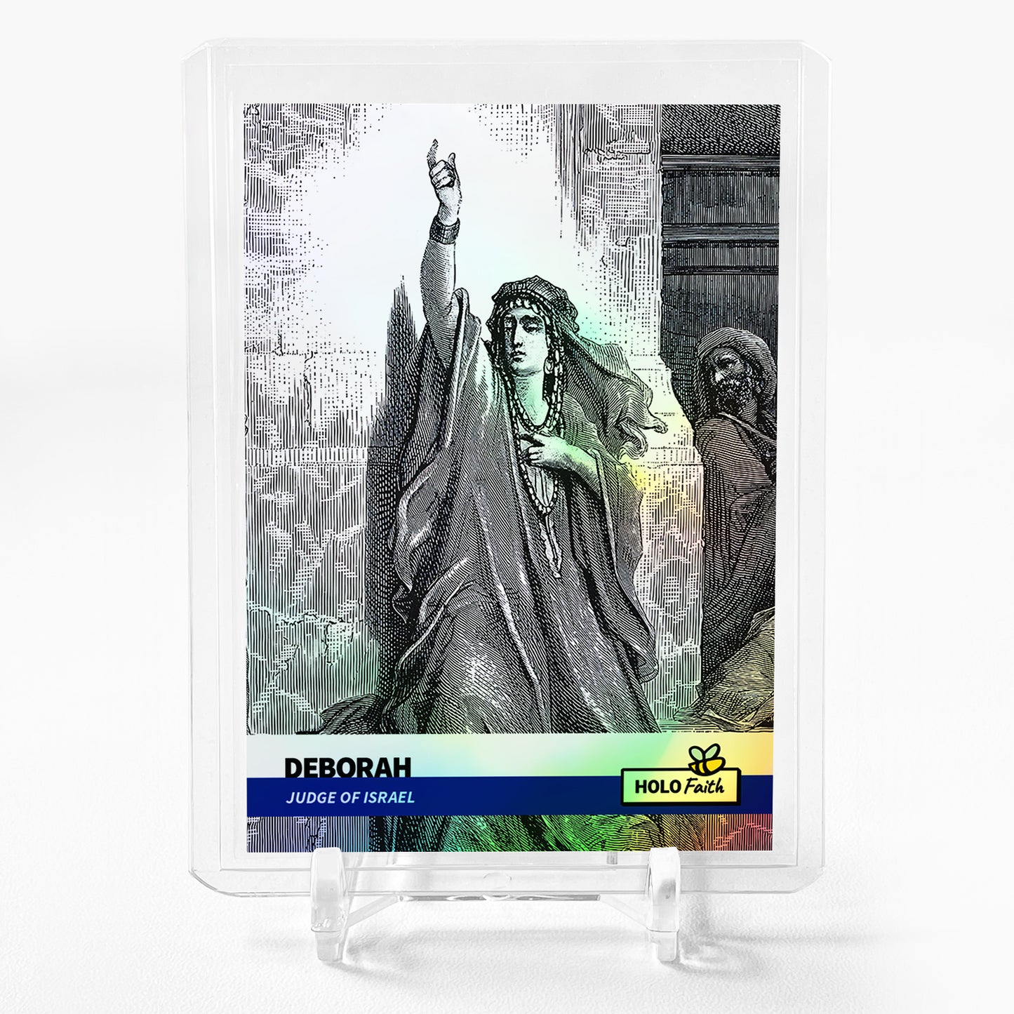 DEBORAH Judge of Israel Art Card 2023 GleeBeeCo Holographic #D159 - Phenomenal!