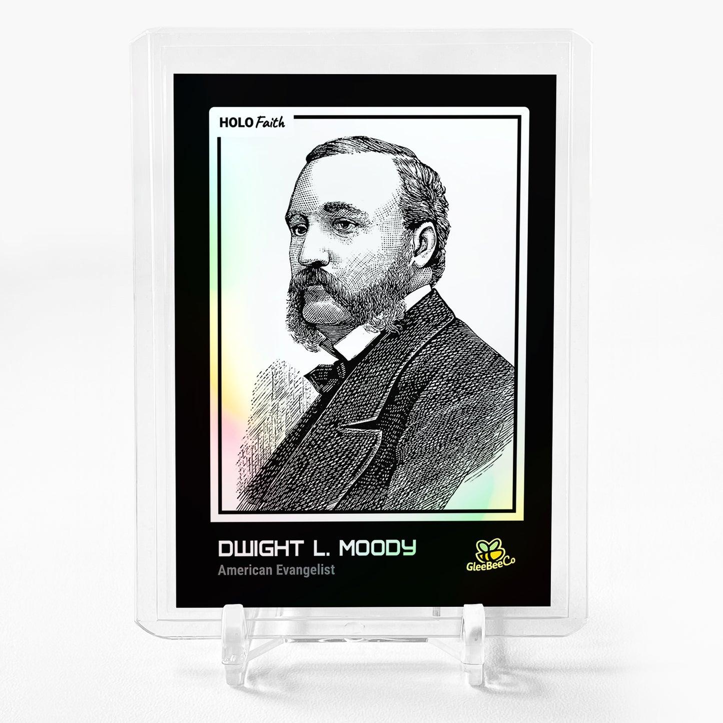 DWIGHT L. MOODY Card 2023 GleeBeeCo Holo Faith American Evangelist #DWAR