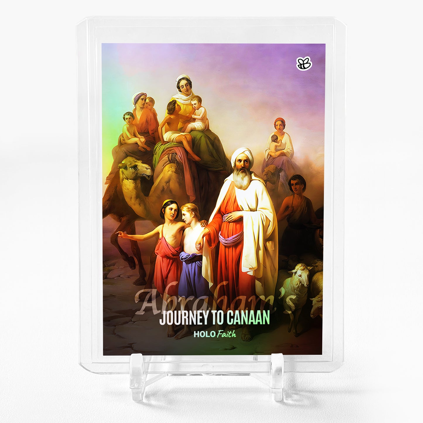 JOURNEY FROM UR TO CANAAN Jozsef Molnar Abraham Art Card GleeBeeCo #JRJZ - NICE!