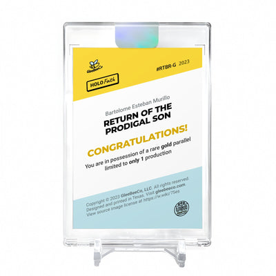 RETURN OF THE PRODIGAL SON Holo GOLD Card 2023 GleeBeeCo #RTBR-G 1/1
