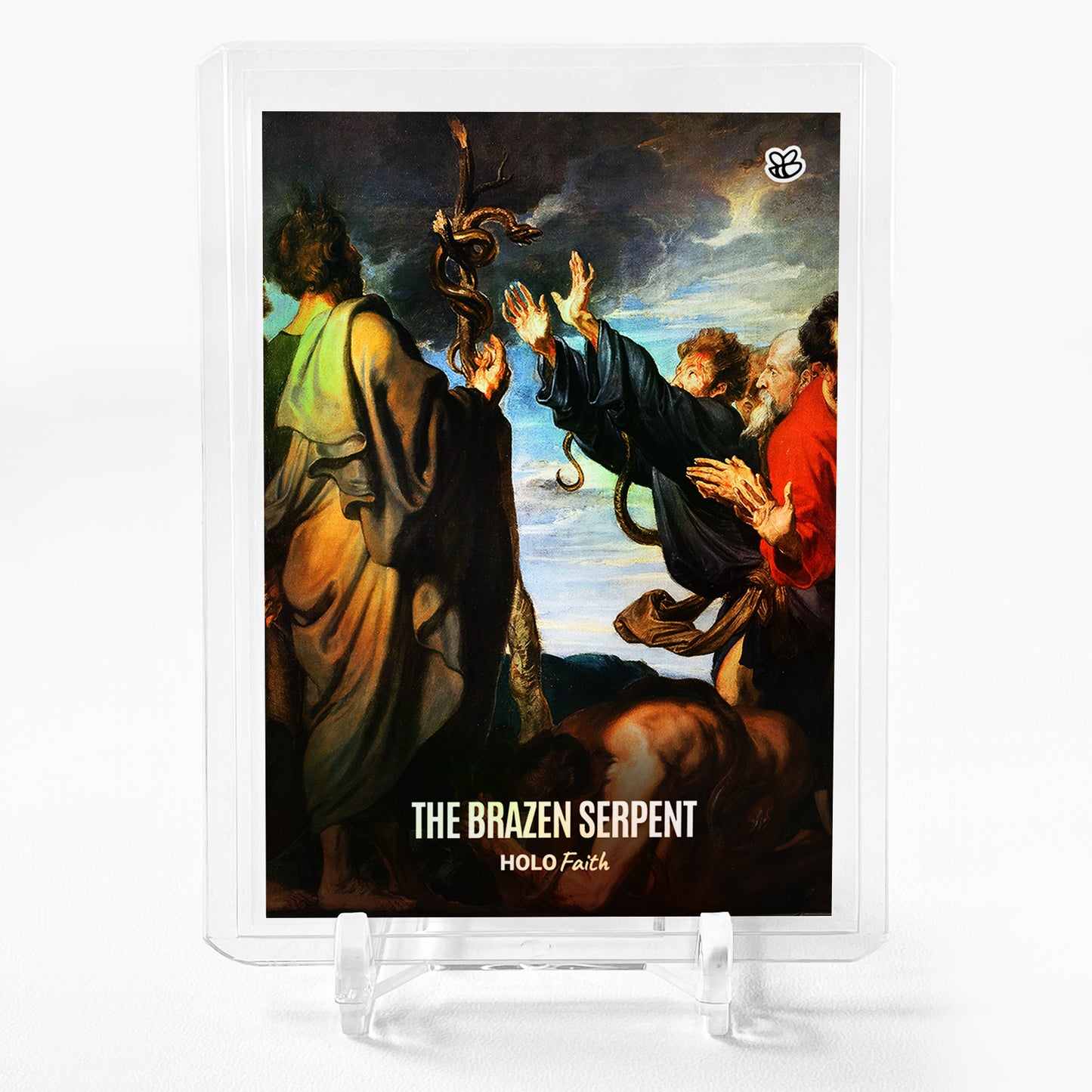 THE BRAZEN SERPENT Card 2023 GleeBeeCo Anthony van Dyck Holographic #THAT