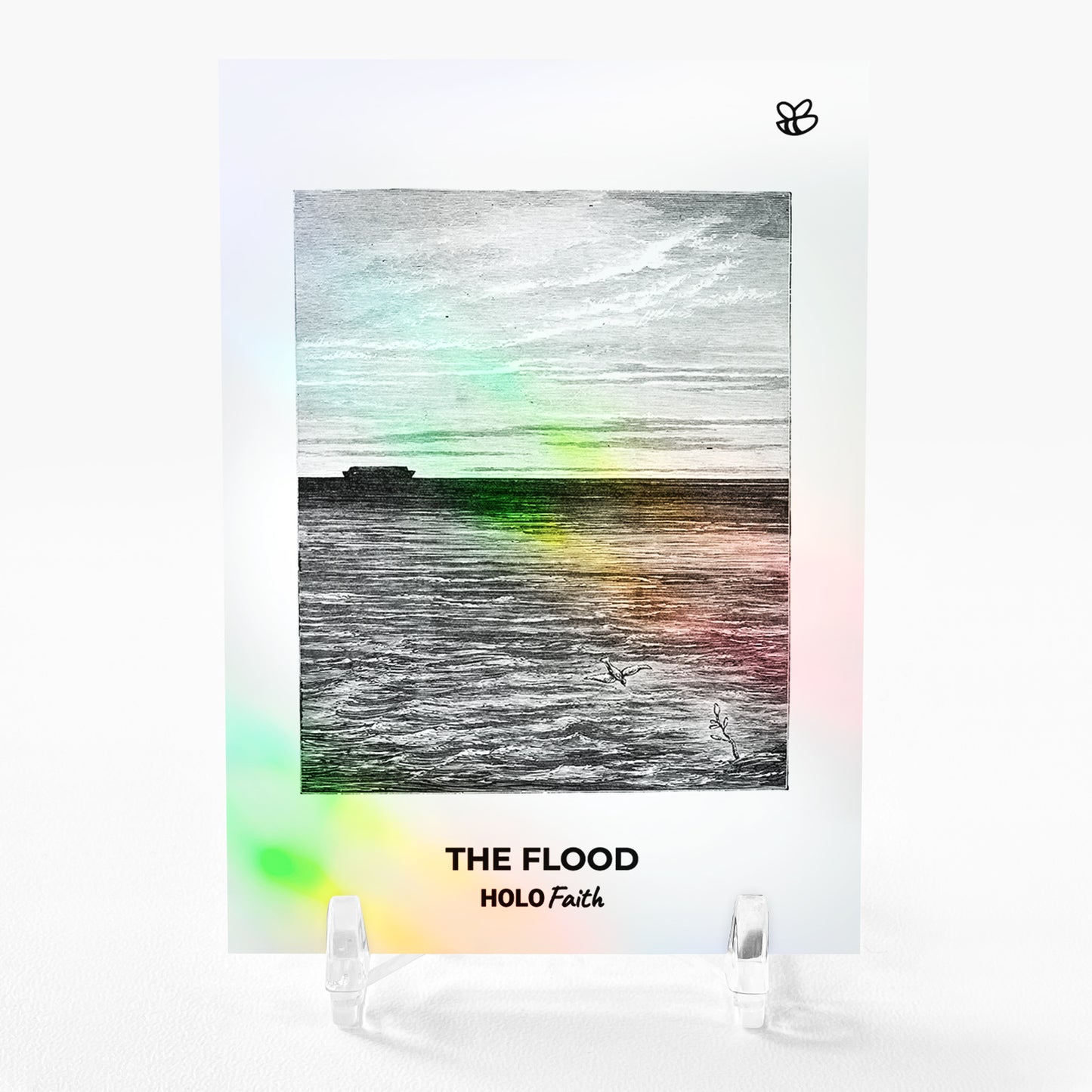 THE FLOOD Noah Card 2023 GleeBeeCo Noah's Ark Holographic #THNH VERY SPECIAL