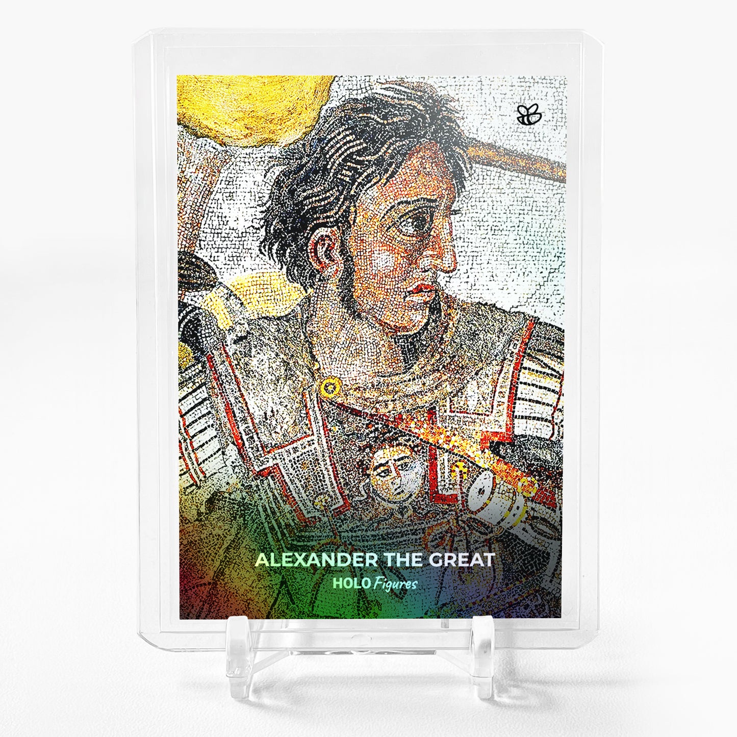 ALEXANDER THE GREAT Holographic Art Card 2023 GleeBeeCo Holo Figures #AXM9