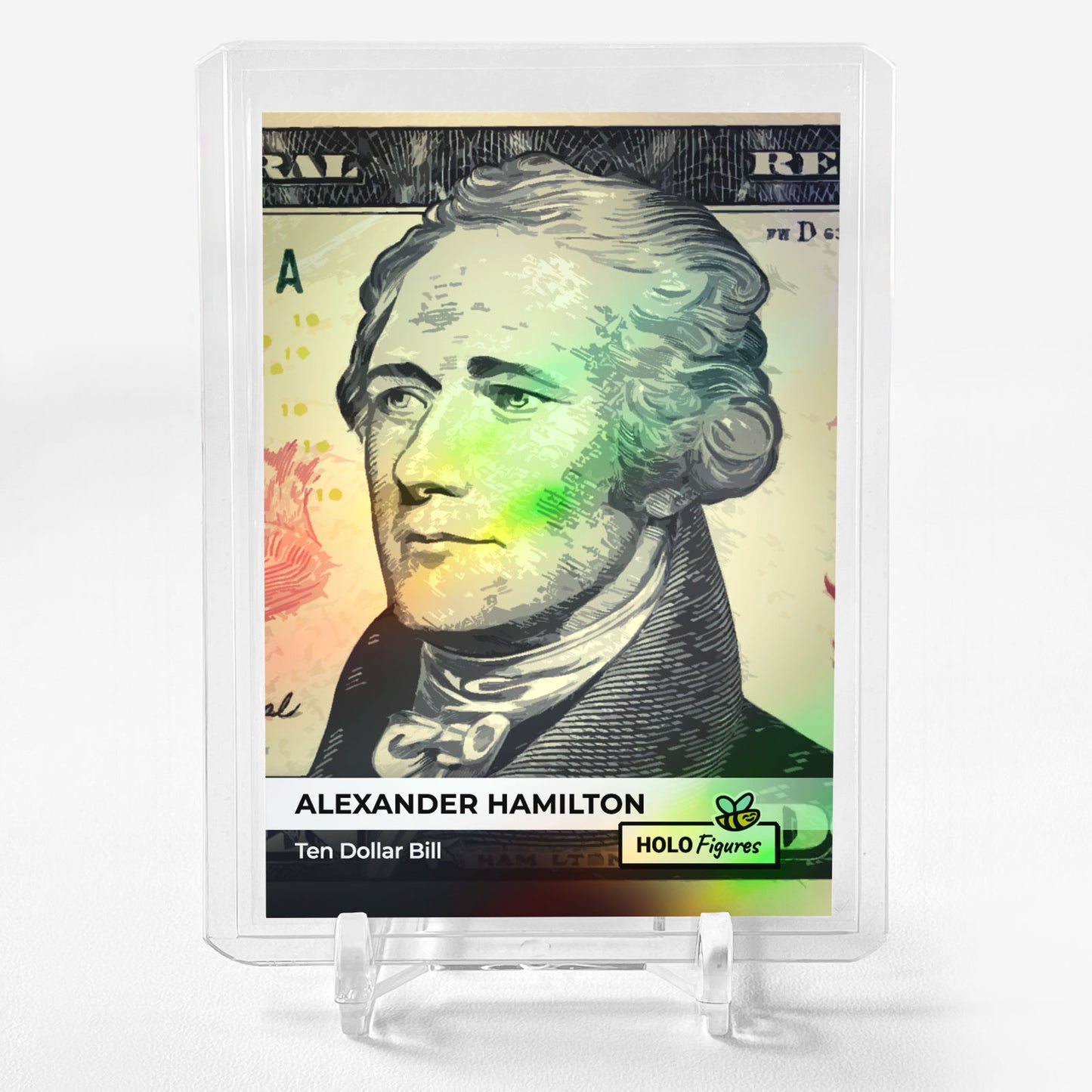 ALEXANDER HAMILTON Photo Holographic Card 2023 GleeBeeCo Holo Figures #AXTN