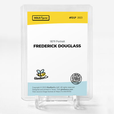 FREDERICK DOUGLASS Photo Card Holo Figures #FD1P **RARE**