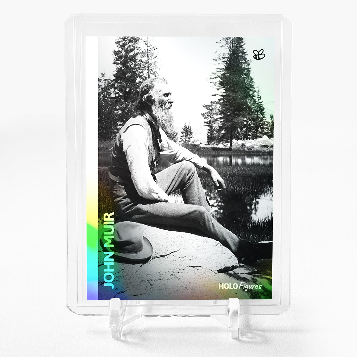 JOHN MUIR Father of National Parks Card GleeBeeCo Holo Figures #JMFN
