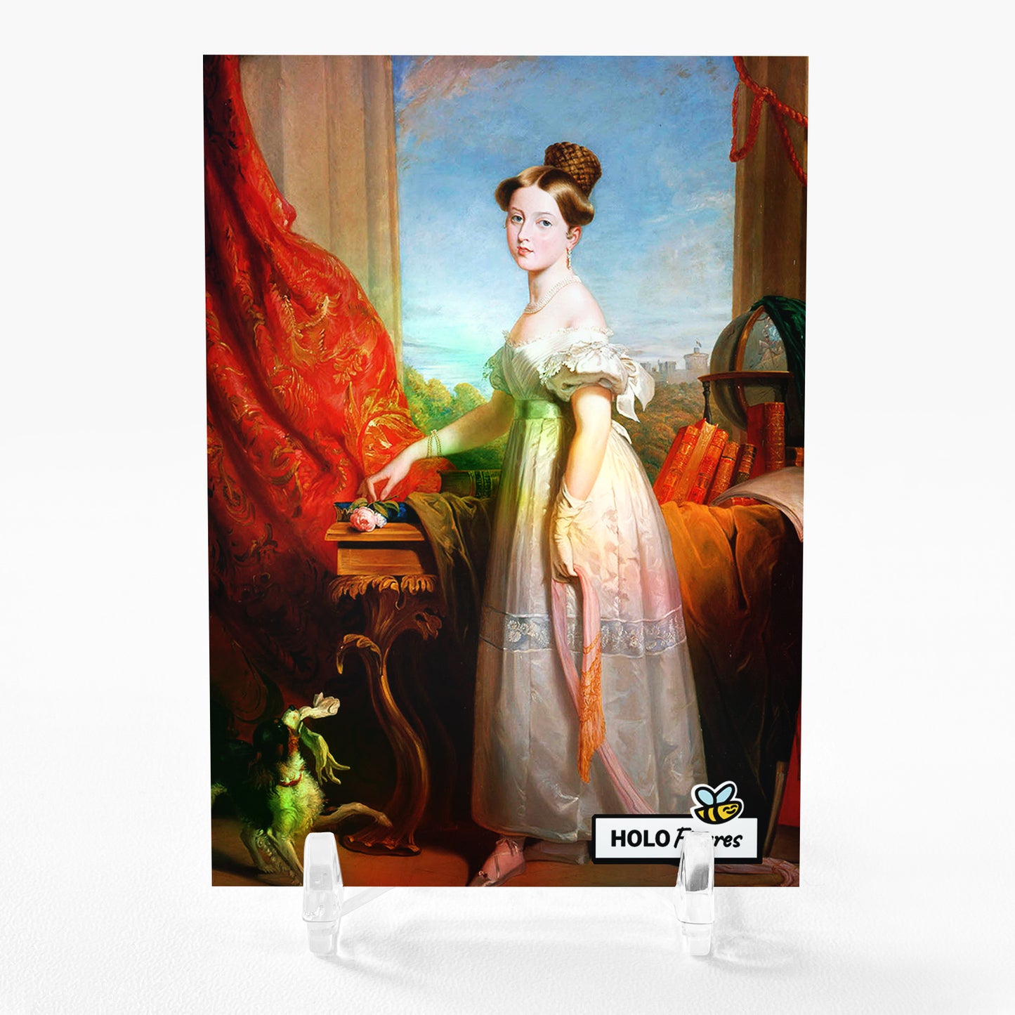 PRINCESS VICTORIA AND DASH Queen Victoria Card GleeBeeCo George Hayter #PRGR