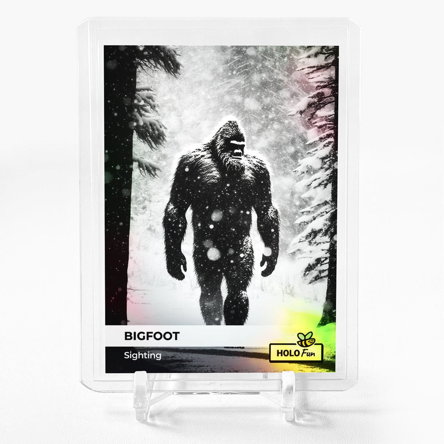 BIGFOOT Art Holographic Card 2023 GleeBeeCo Holo Fun #BGSG