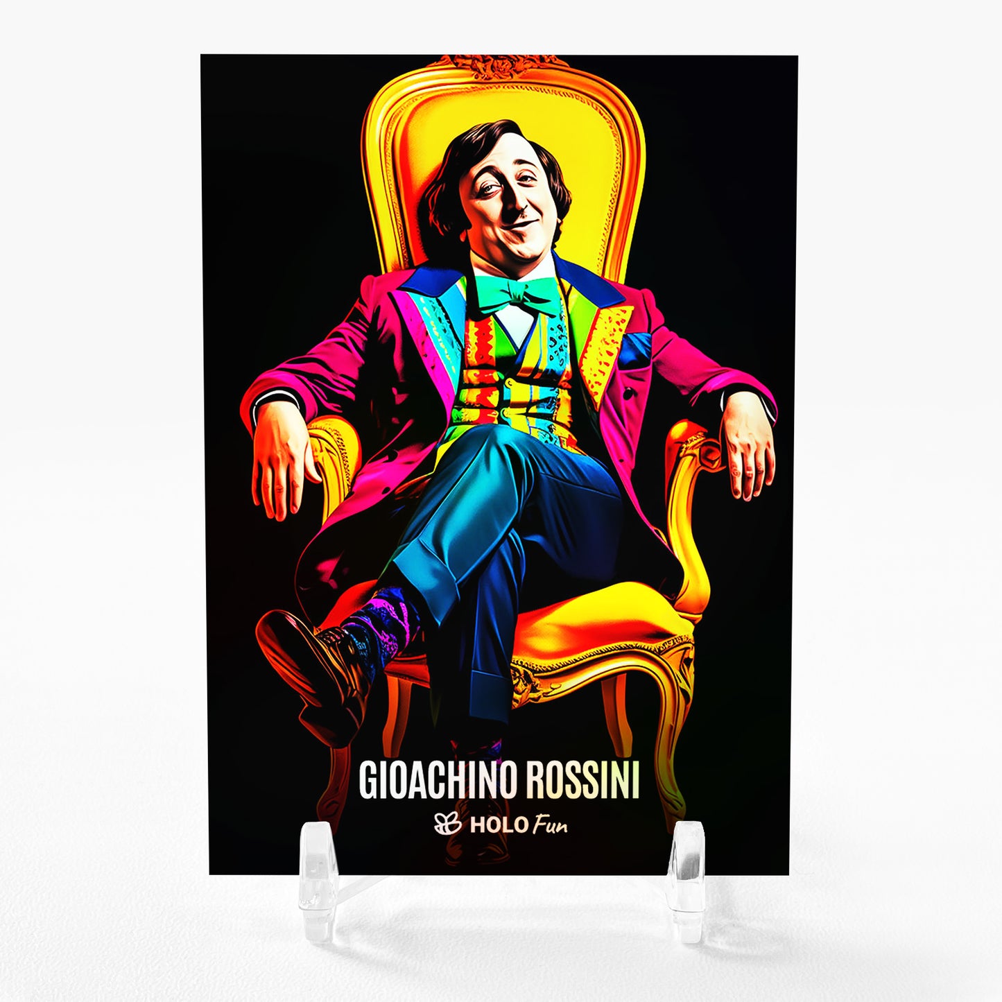 GIOACHINO ROSSINI Card 2023 GleeBeeCo Holo Fun Pop Art #GCPP - Wow!