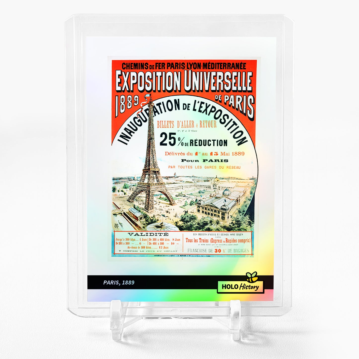 EXPOSITION UNIVERSELLE Art Trading Card 2023 GleeBeeCo Paris