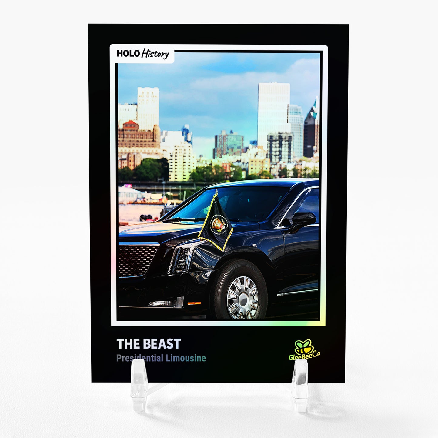 THE BEAST Presidential Limo Card 2023 GleeBeeCo Holo History #THPR