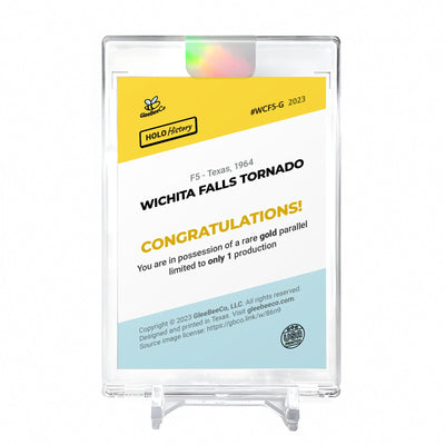 WE CAN DO IT! Rosie the Riveter Holo Gold Card 2023 GleeBeeCo #WCW3-G 1/1