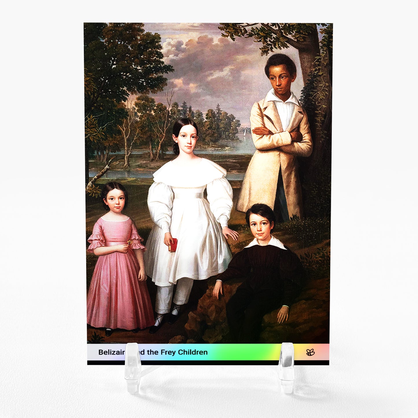BELIZAIRE AND THE FREY CHILDREN Jacques Amans Painting Card 2023 GleeBeeCo #BLJC