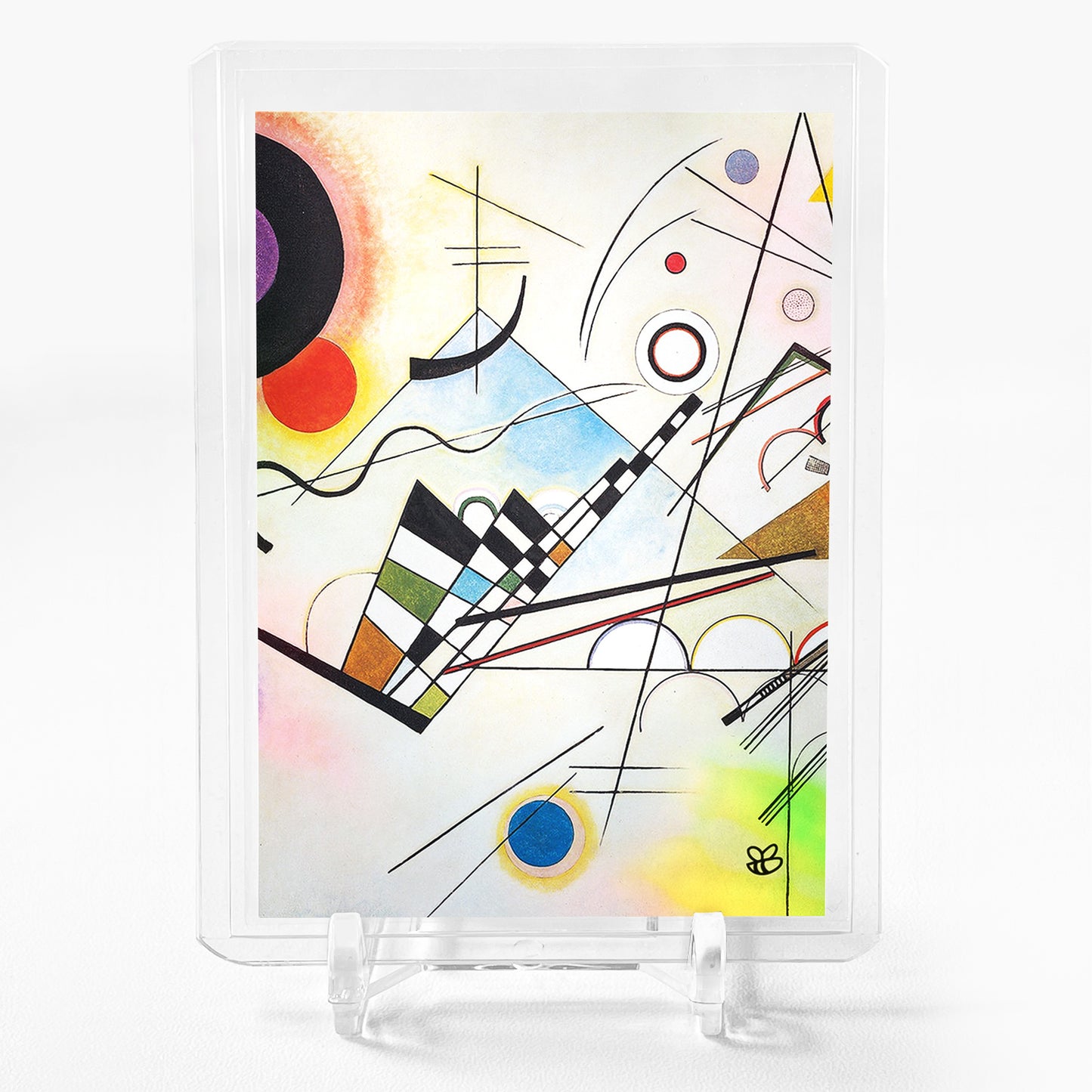 COMPOSITION VIII Holographic Card 2023 GleeBeeCo Holo Paint #CVWK