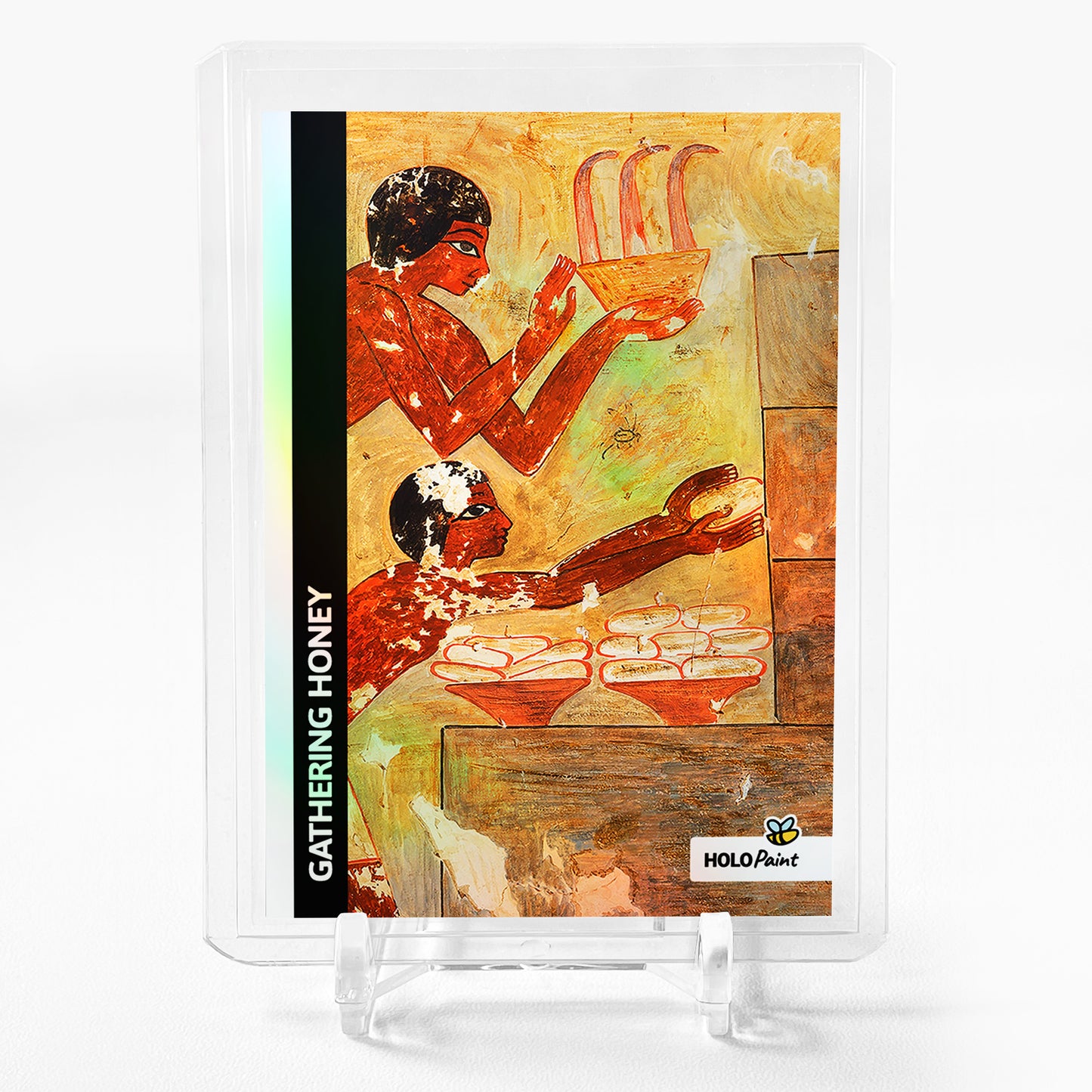 GATHERING HONEY (Tomb of Rekhmire) Painting Card 2023 GleeBeeCo Holo Paint #G993