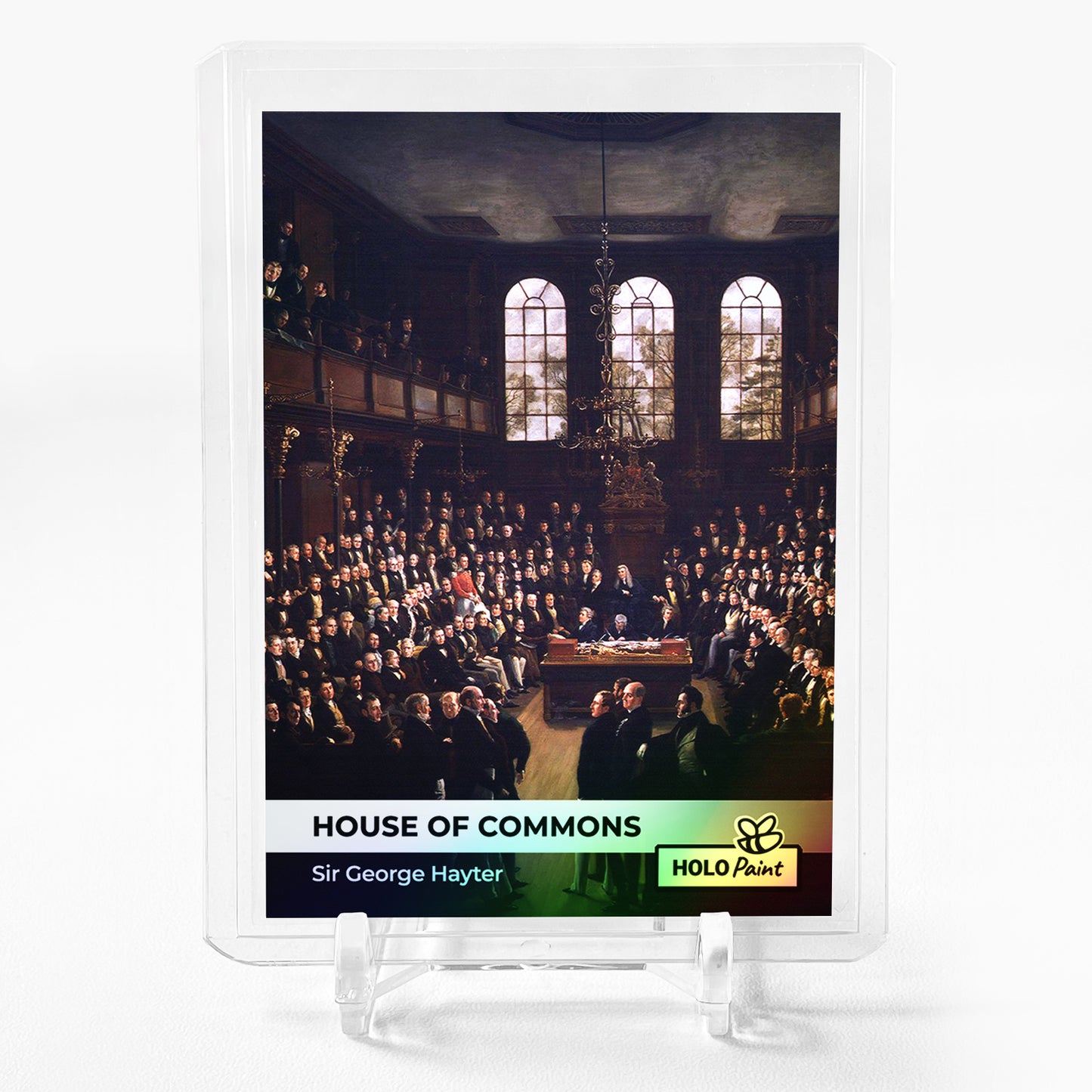HOUSE OF COMMONS Art Trading Card 2023 GleeBeeCo Sir George Hayter Holo #HS59