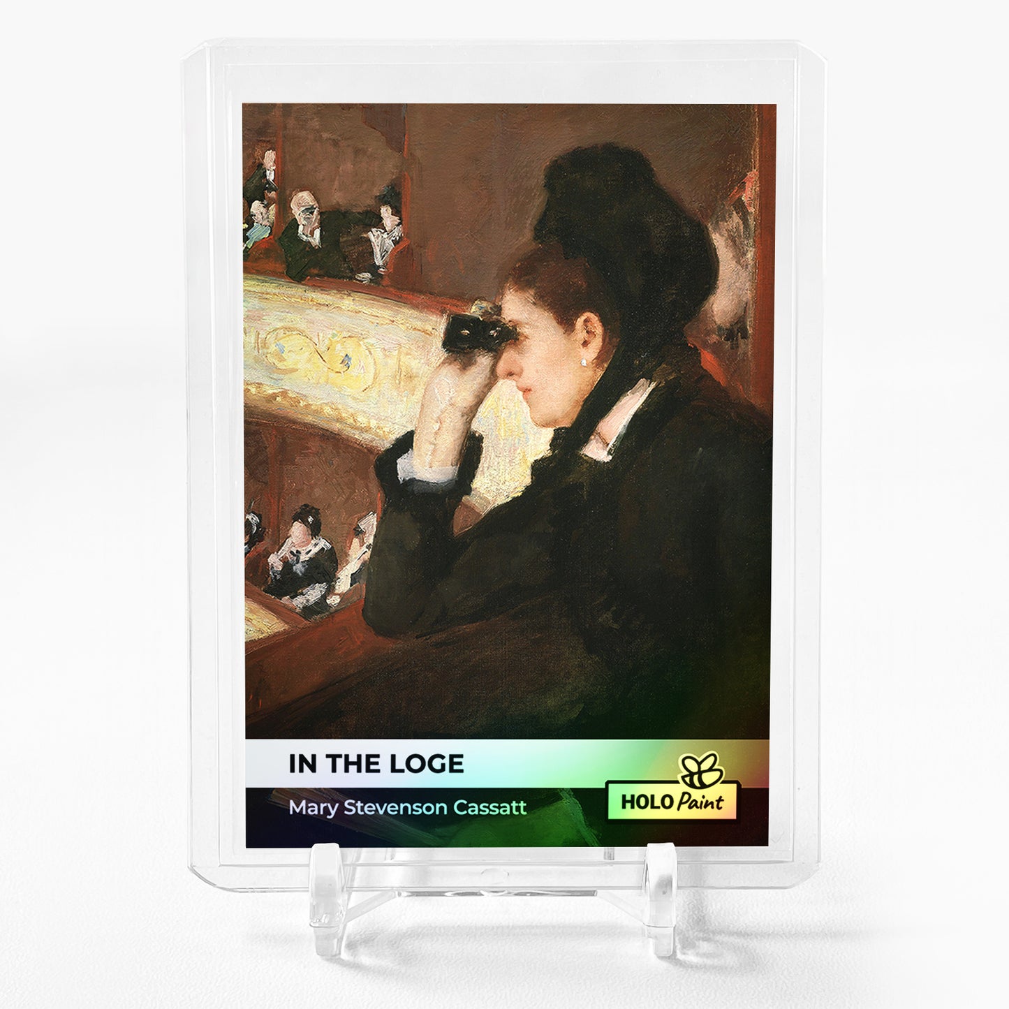 IN THE LOGE Card 2023 GleeBeeCo Holo Paint Mary Stevenson Cassatt #ITM1