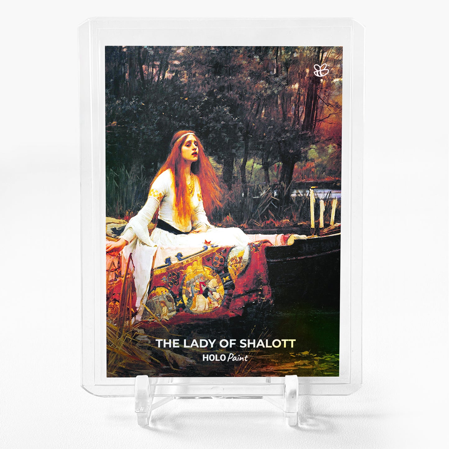 THE LADY OF SHALOTT Card 2023 GleeBeeCo Holo Paint #TLJW