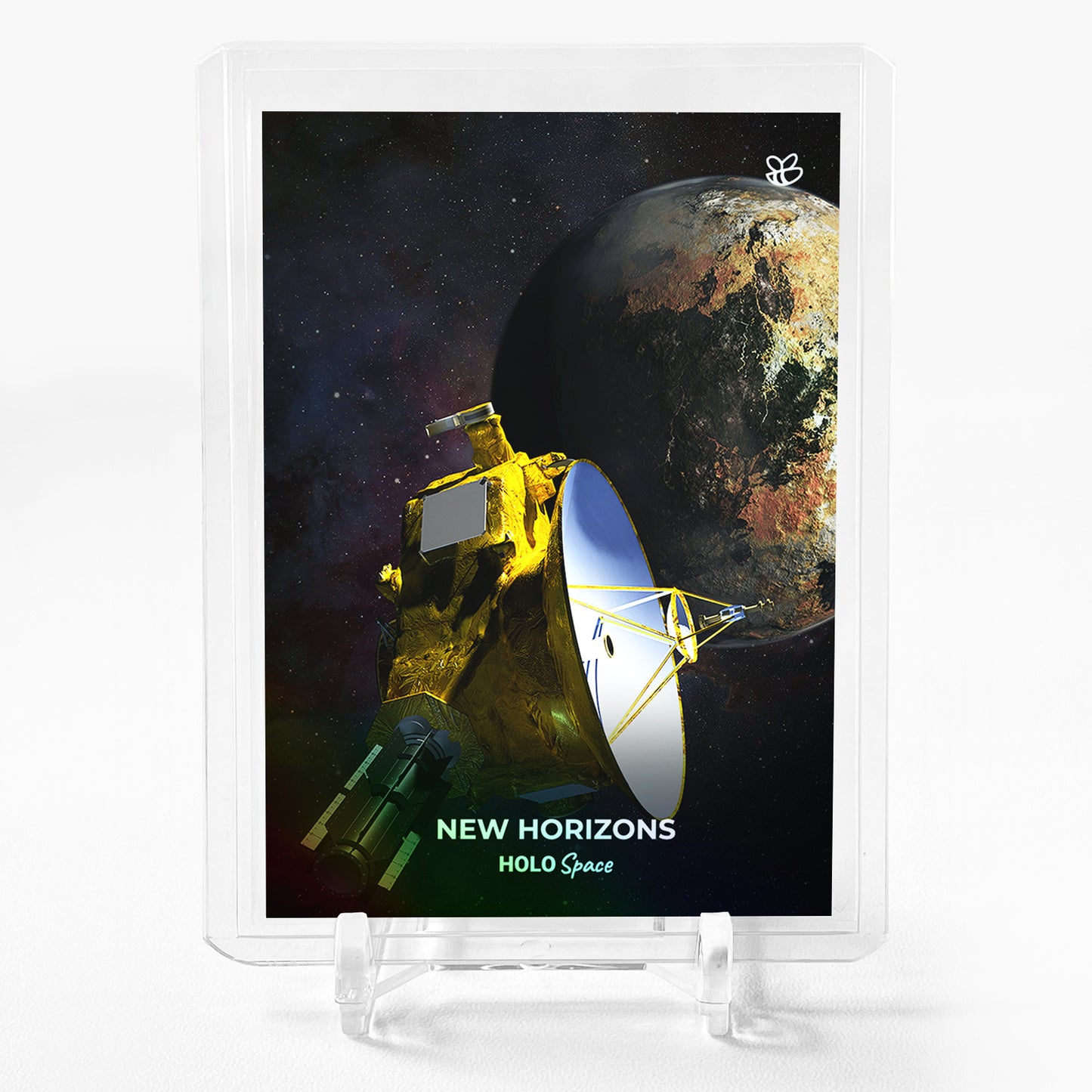 NEW HORIZONS Card 2023 GleeBeeCo Pluto Encounter Holographic #NWPL