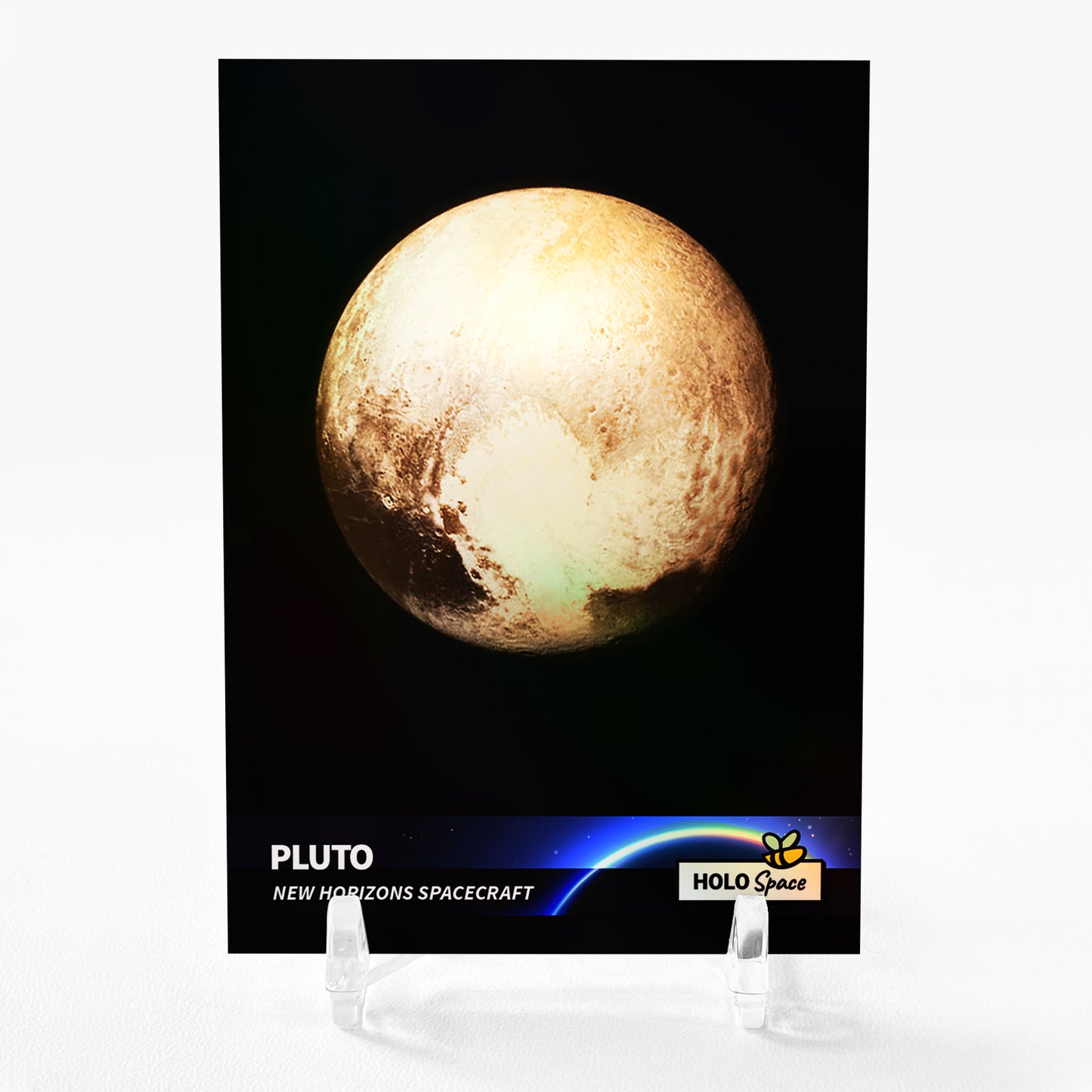 PLUTO Photo Trading Card 2023 GleeBeeCo Holo Space New Horizons Spacecraft #PLNW