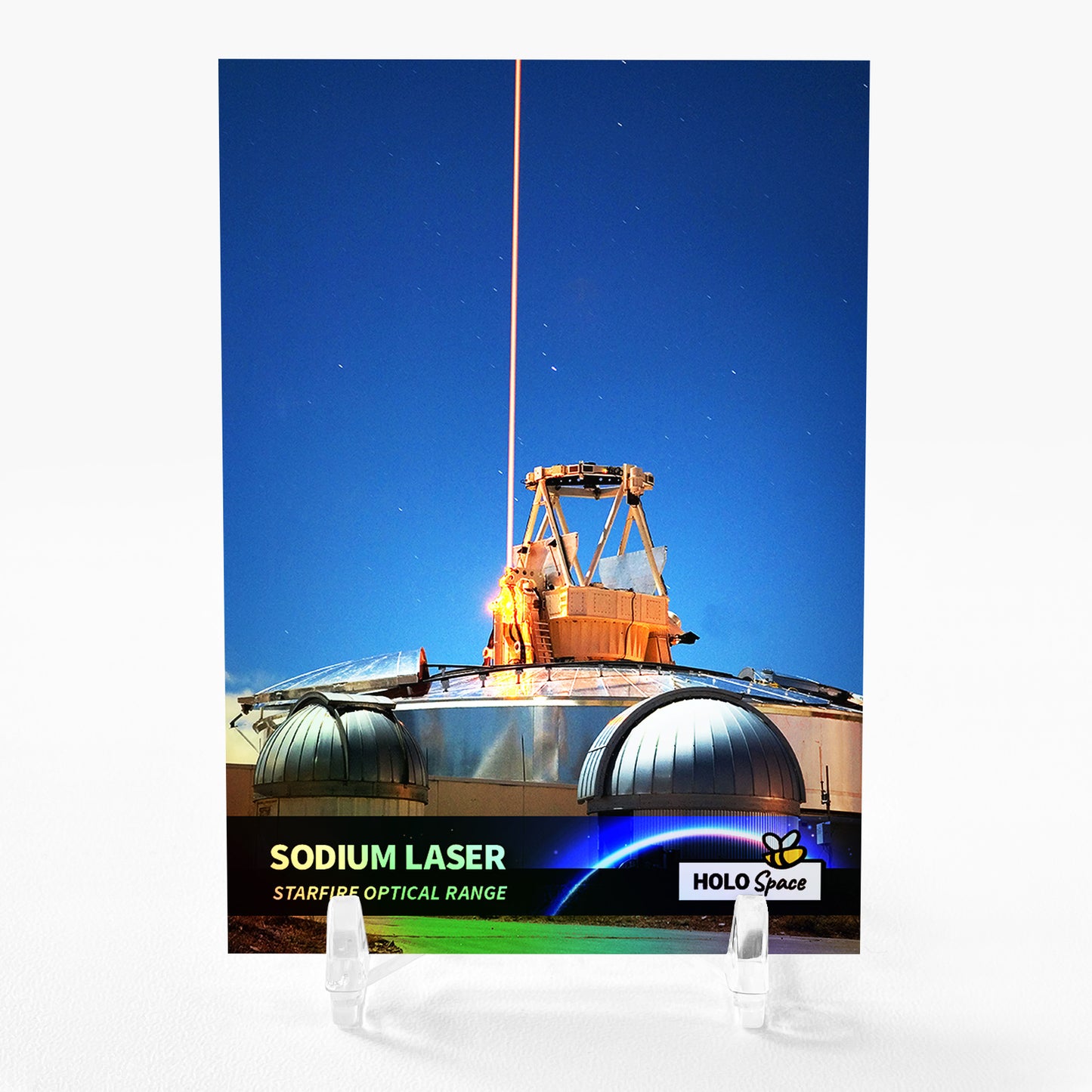 SODIUM LASER Card 2023 GleeBeeCo Holo Space Starfire Optical Range #SDST