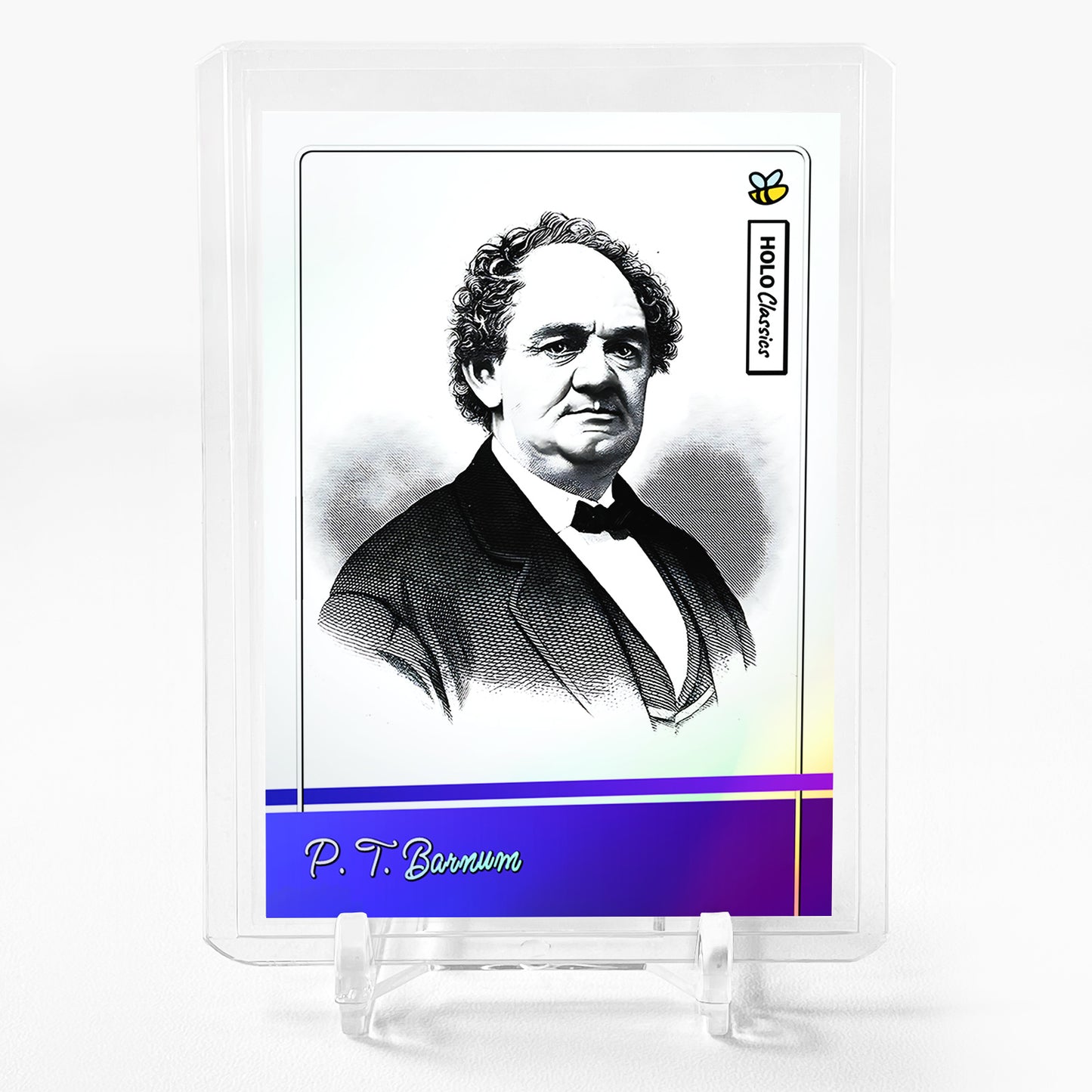 P. T. BARNUM Art Trading Card 2024 GleeBeeCo Struggles and Triumphs Holo #PTST