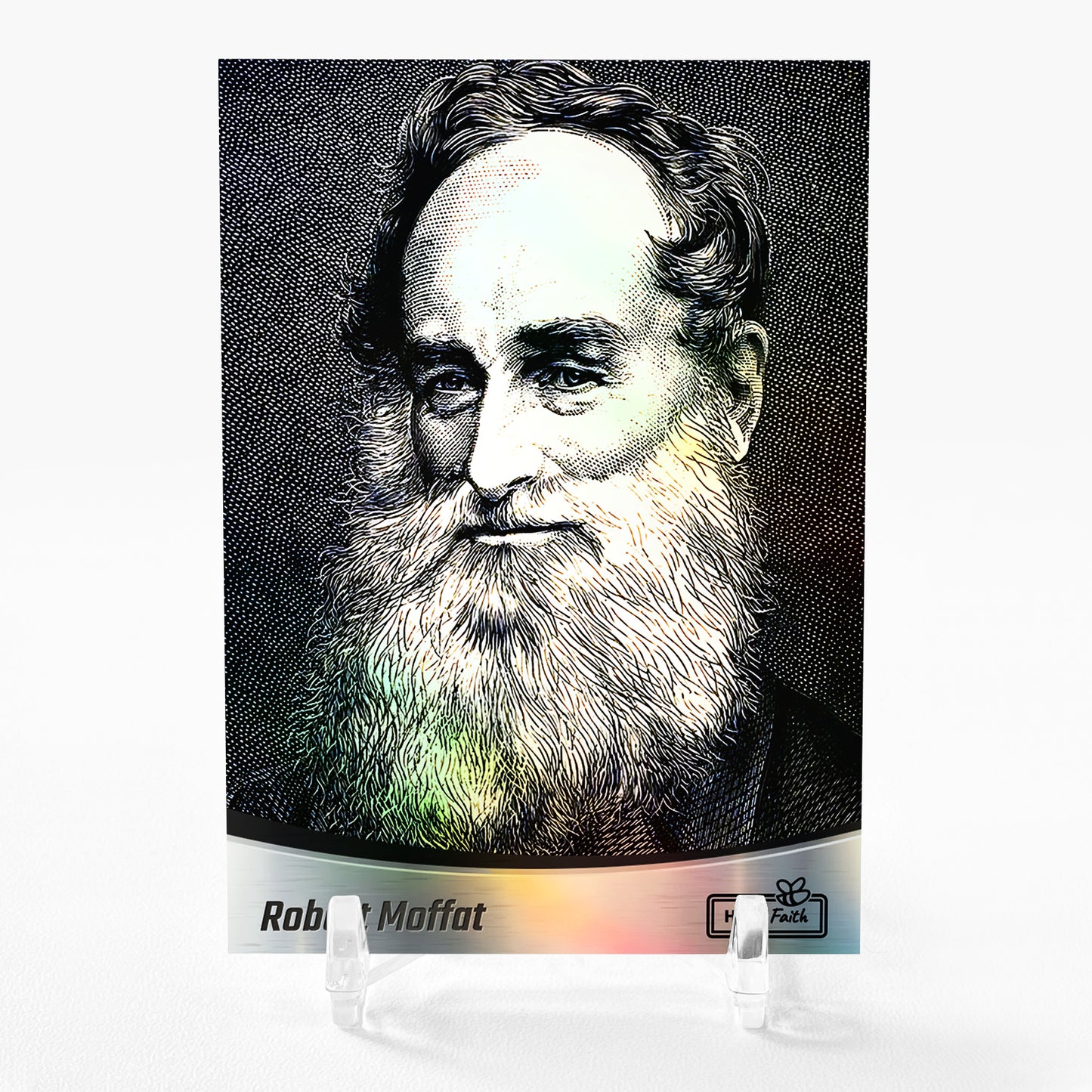 ROBERT MOFFAT Missionary to Africa Card 2024 GleeBeeCo Holo Faith #RBMS