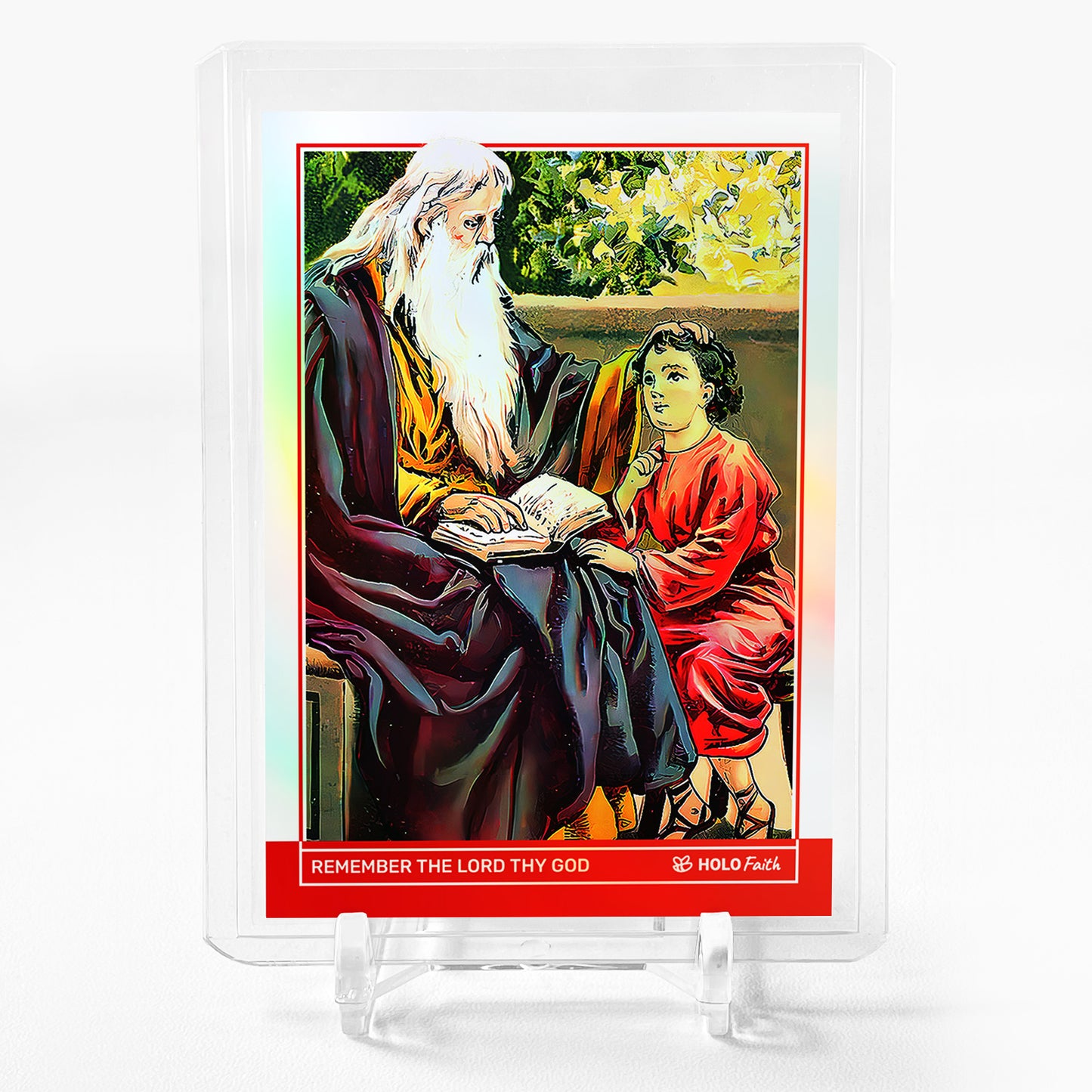 REMEMBER THE LORD THY GOD Deuteronomy 8:18 Vintage Bible Art Card 2024 GBC #RMDT