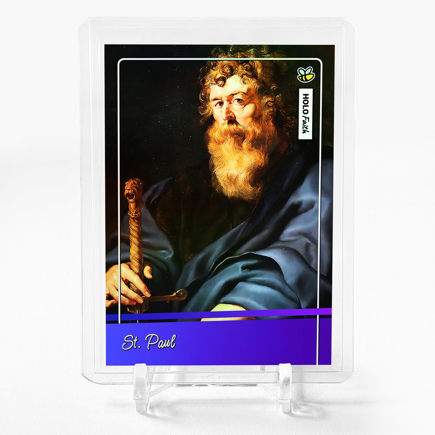 ST. PAUL The Apostle Paul Art Trading Card 2024 GleeBeeCo Holographic #STPN