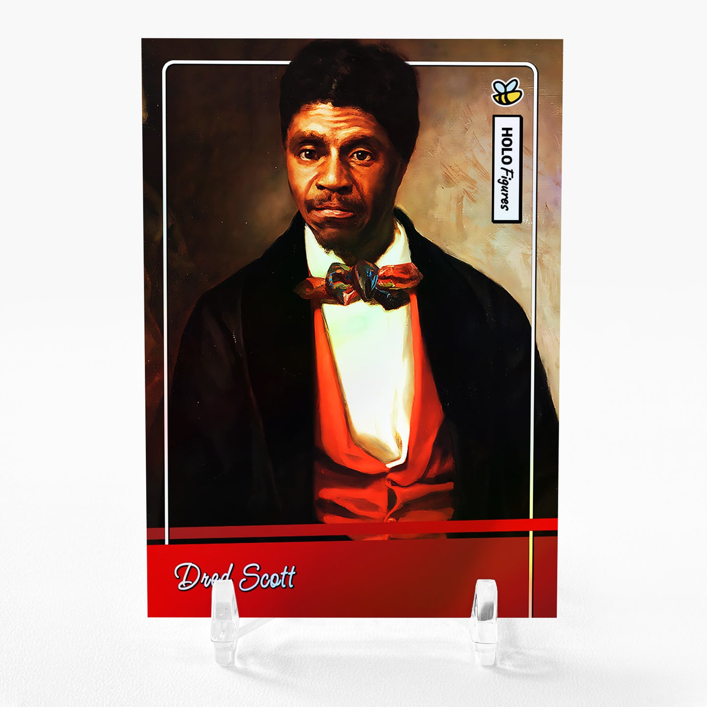DRED SCOTT Card 2024 GleeBeeCo Holo Figures Oil on Canvas #DRN2 - Phenomenal!