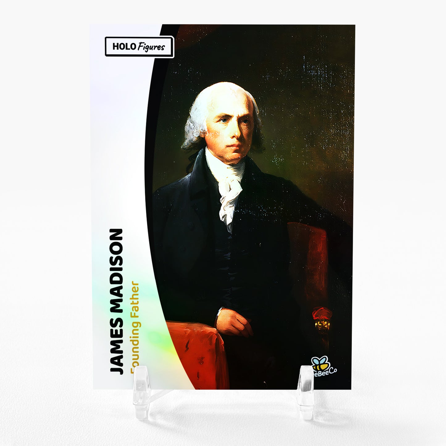JAMES MADISON Founding Father Card 2024 GleeBeeCo Holo Figures #JMFN