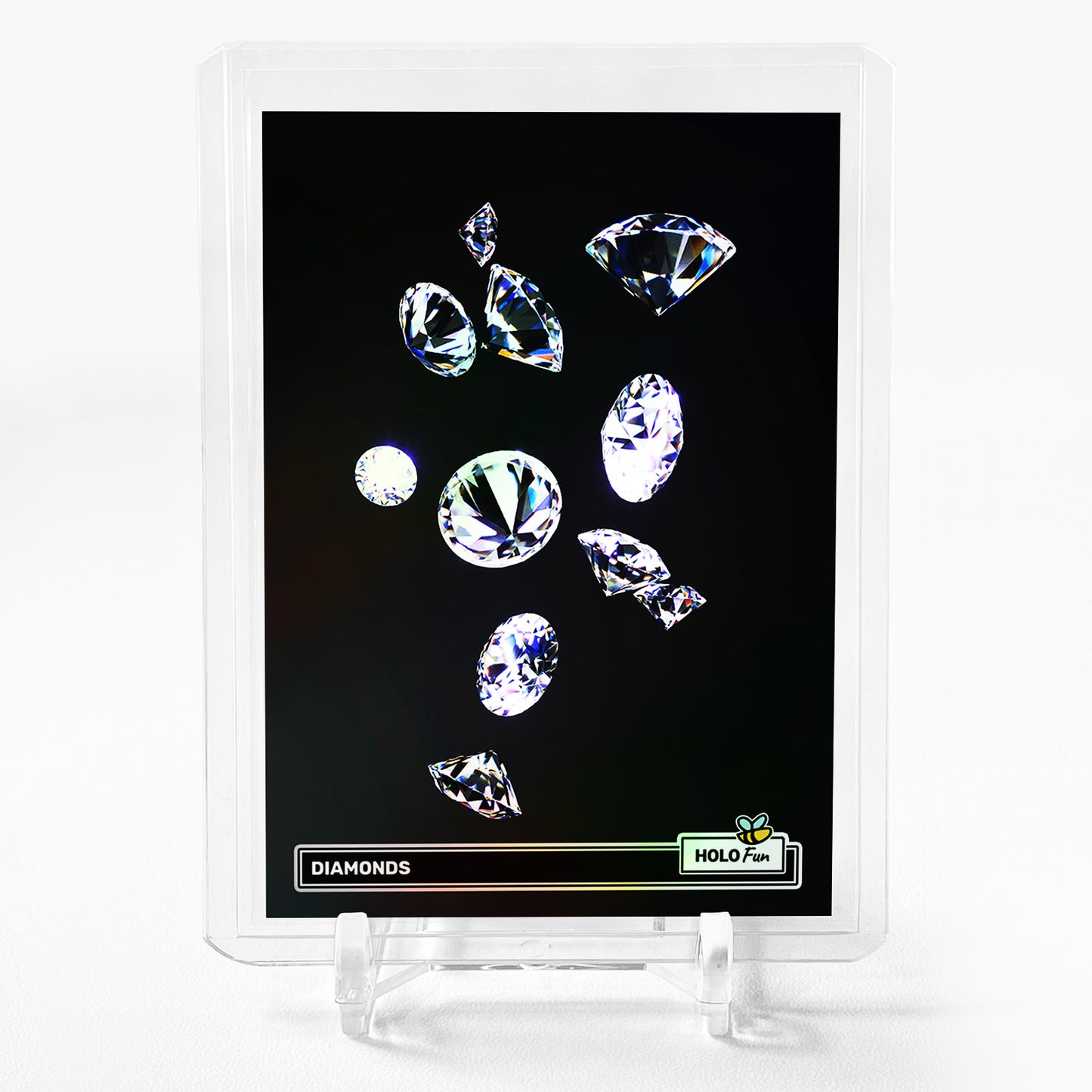 DIAMONDS Art Trading Card 2024 GleeBeeCo Earth Treasures Holographic #DMT1