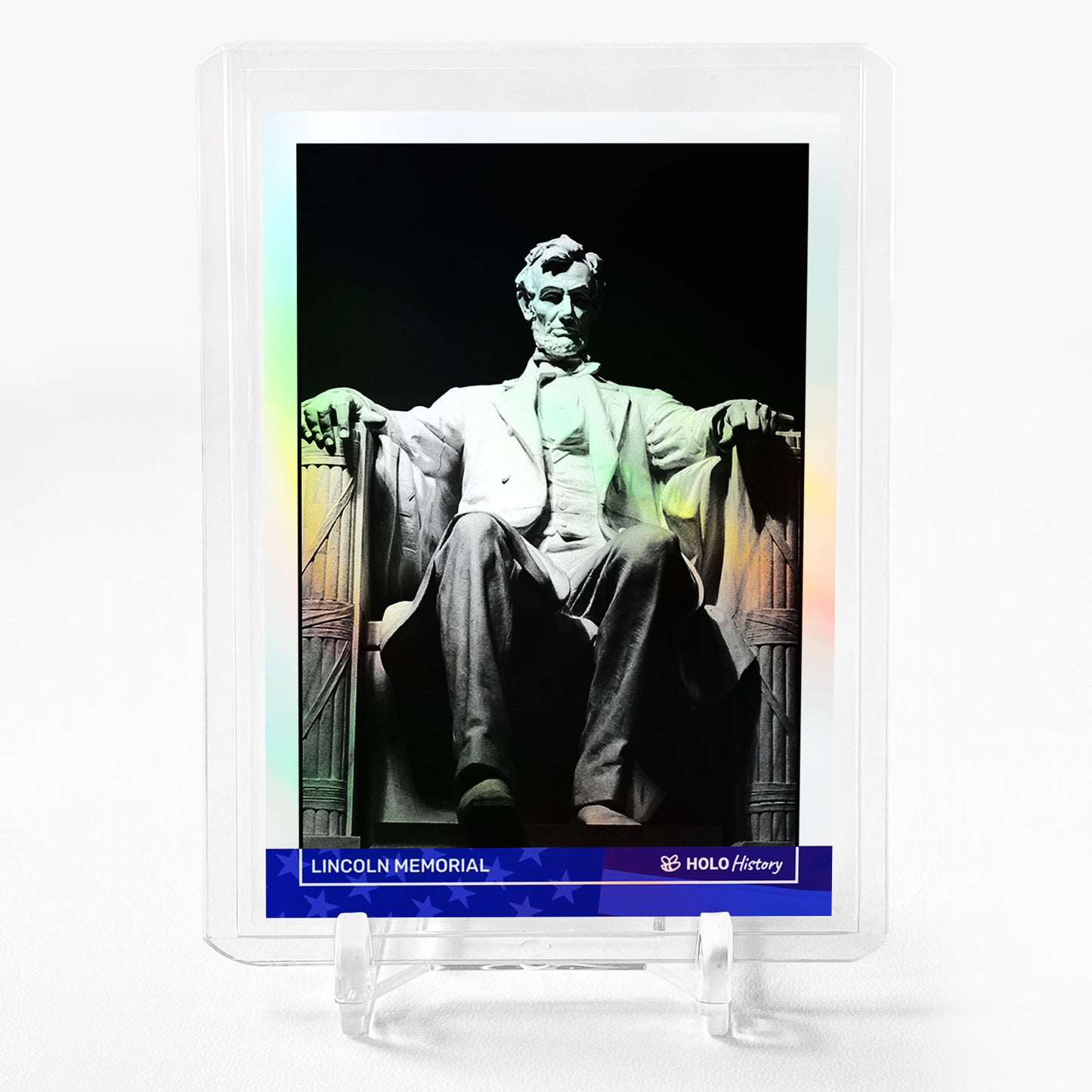 LINCOLN MEMORIAL Card 2024 GleeBeeCo Holo History (Abraham Lincoln) #LNWS